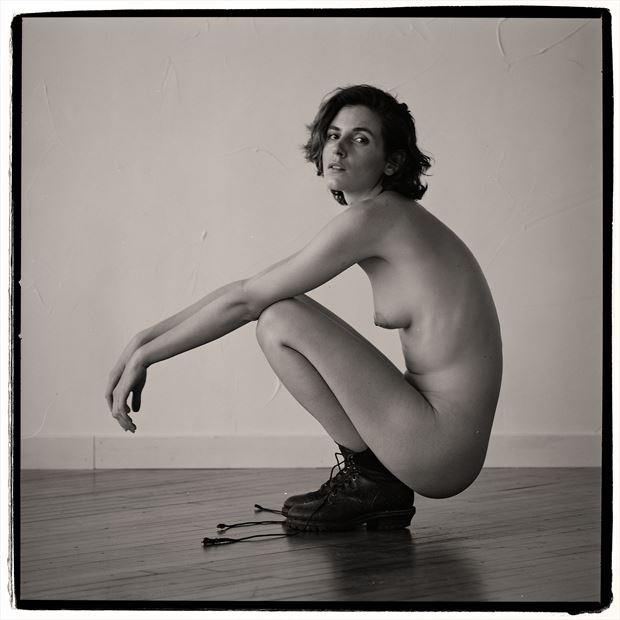 whitney s boots artistic nude photo by photographer james landon johnson