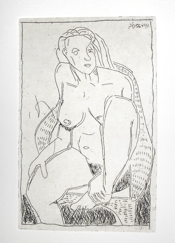 wicker Artistic Nude Artwork by Model Vera Juliette