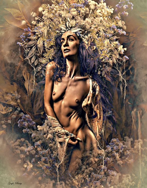 willow artistic nude artwork by artist gayle berry