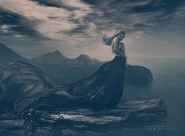 wind despair Artistic Nude Artwork by Photographer Alexandr  Kostygin