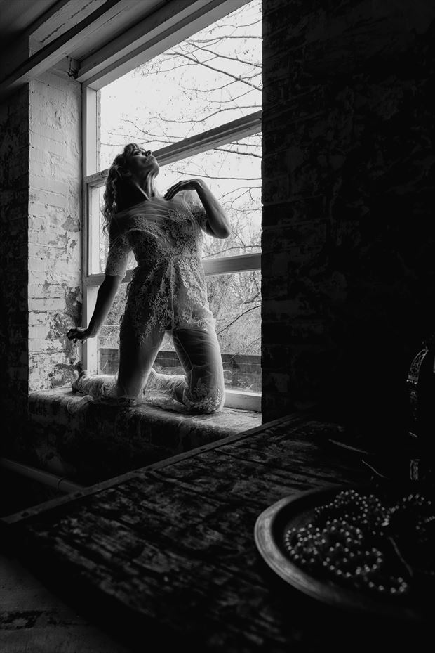 window dressing artistic nude photo by photographer ghost light photo