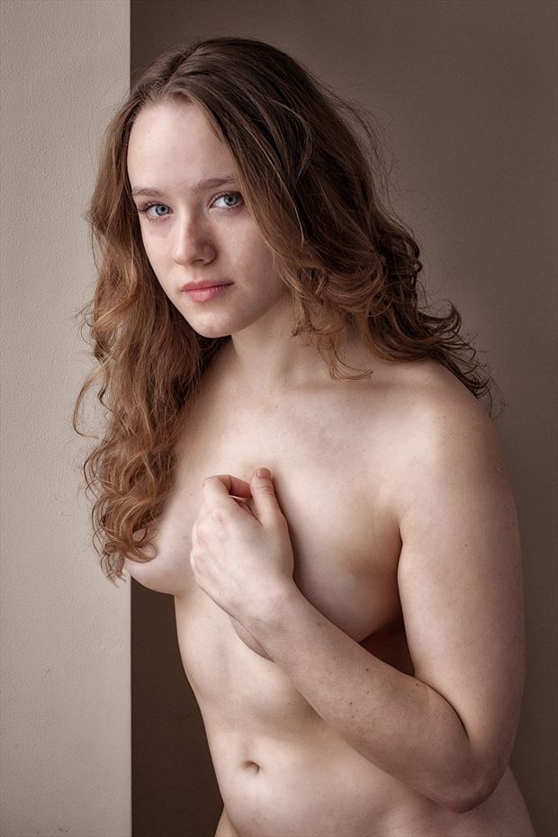 window portrait implied nude photo by photographer rick jolson