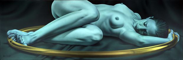within artistic nude artwork by artist a d cook