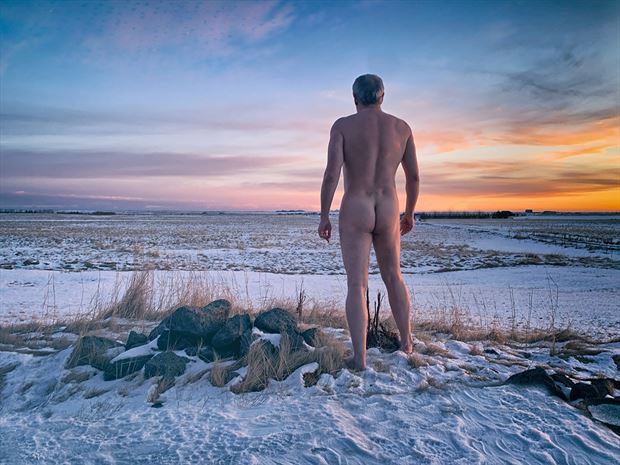 wolf of the plains artistic nude photo by model troubadour
