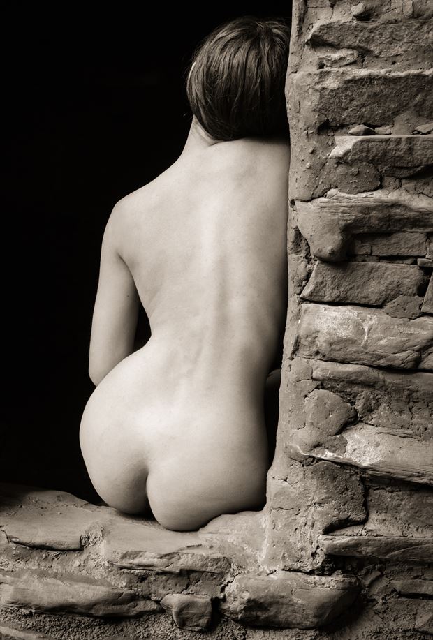 woman in an ancient window artistic nude photo by photographer epyc photography