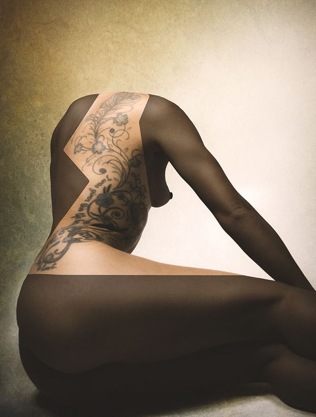 woman is art artistic nude artwork by photographer dieter kaupp
