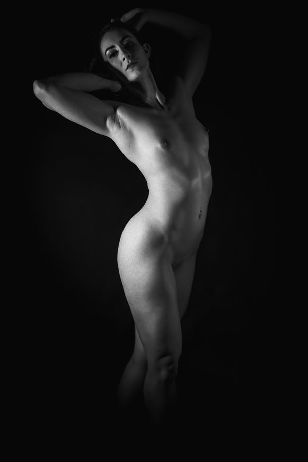 woman out of darkness artistic nude photo by photographer amarbehindthelens
