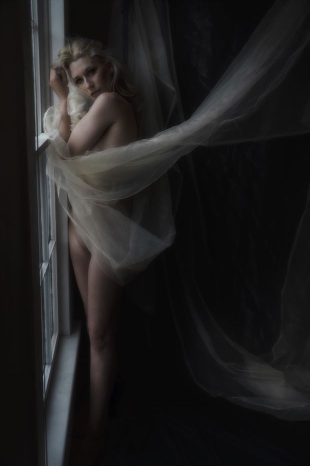 wrapped ruby artistic nude photo by artist kevin stiles