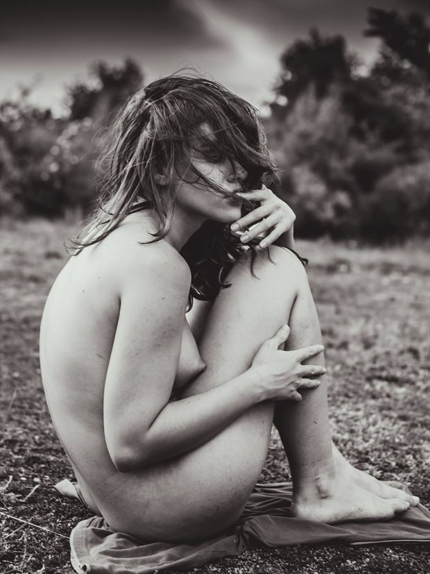 yearning woman artistic nude photo by photographer looking_eye