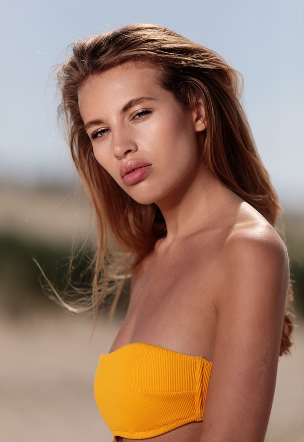 yellow bikini photo by photographer stephan zehnder