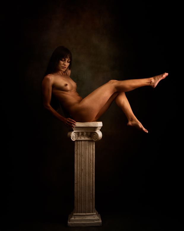 yes i put beautiful women on a pedestal artistic nude photo by photographer doc list
