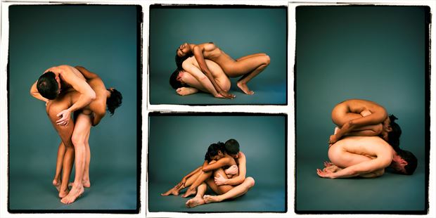 yoga couple artistic nude photo by photographer pblieden