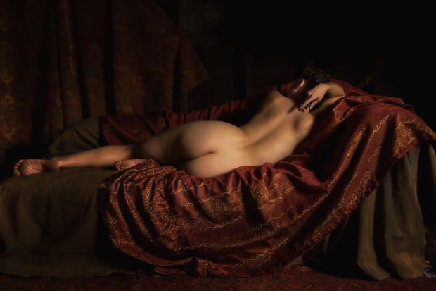 1001 nights artistic nude photo print by photographer shawn crowley