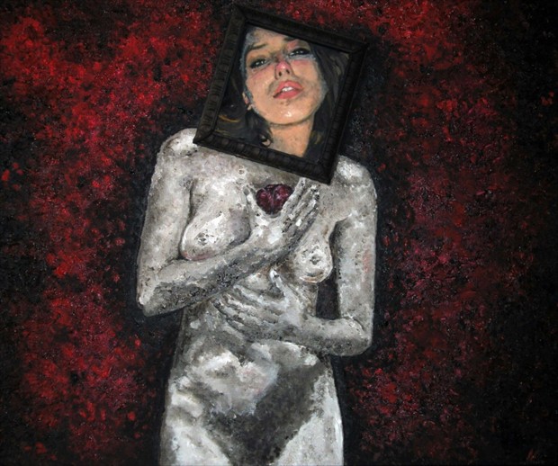 Ambivalence   Separations of My Self Artistic Nude Artwork print by Model Katz Pajamaz