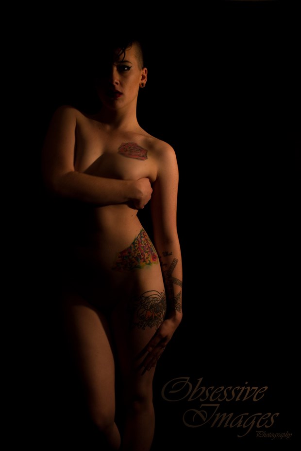 Artistic Nude Alternative Model Photo print by Photographer Obsessive Images