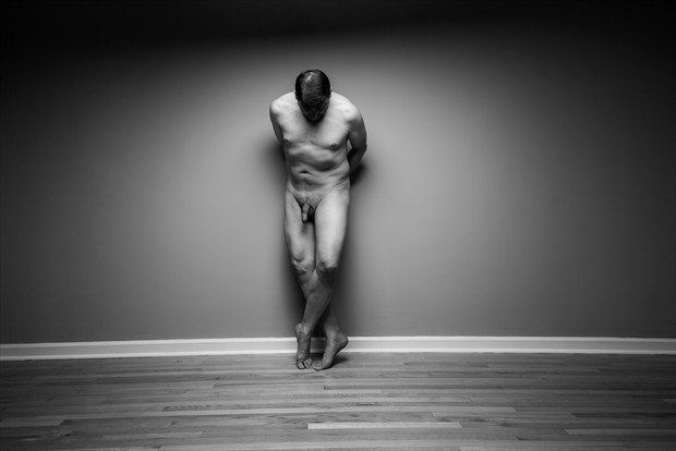 Artistic Nude Chiaroscuro Photo print by Model Rhynelmrk