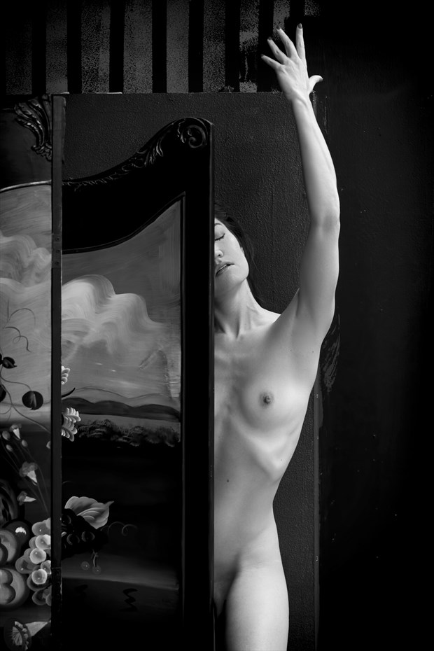 Artistic Nude Chiaroscuro Photo print by Photographer Philip Turner