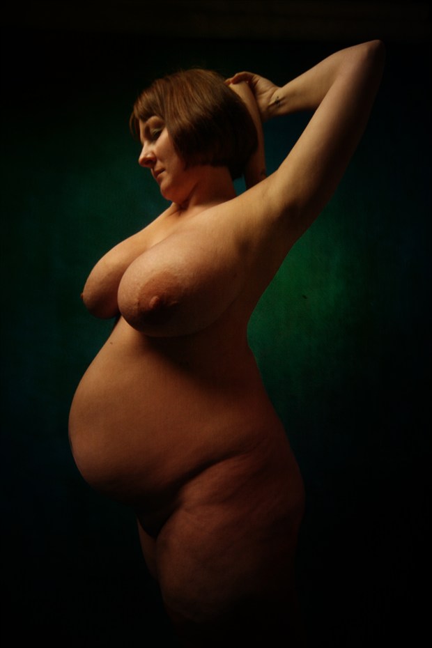 Artistic Nude Studio Lighting Photo print by Photographer CurvedLight