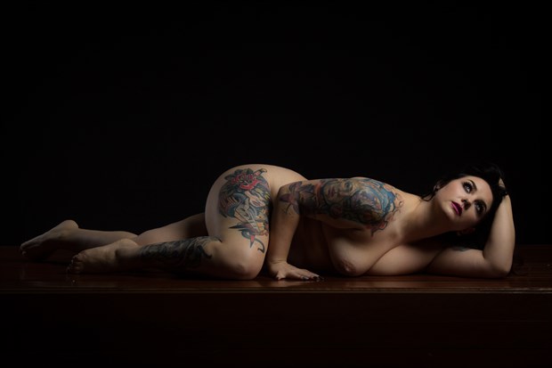 Artistic Nude Tattoos Photo print by Photographer Frisson Art