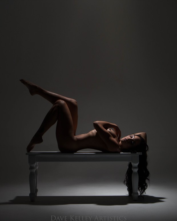 Benched Artistic Nude Photo print by Photographer Dave Kelley Artistics