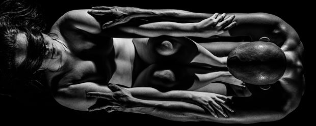 Blind Encounter Artistic Nude Photo print by Model Avid Light