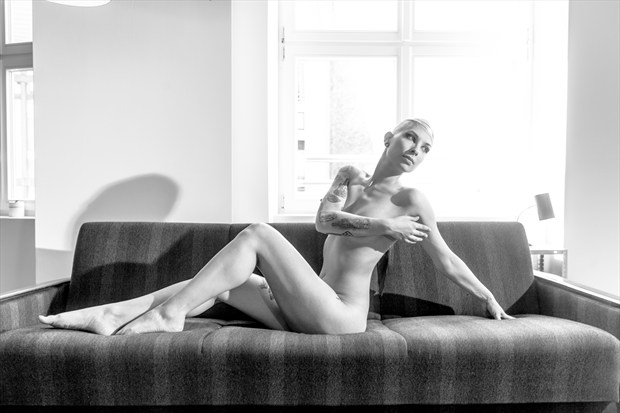 Candid Lavin Artistic Nude Photo print by Photographer TheBlackSheep