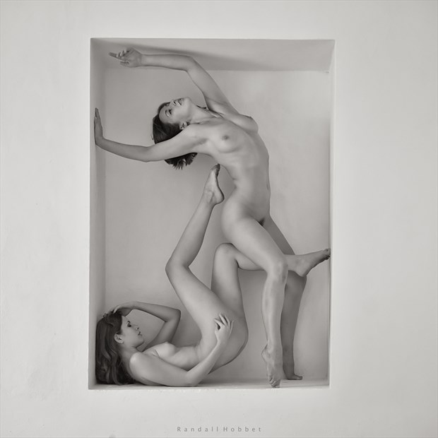 Chapel Niche II Artistic Nude Photo print by Photographer Randall Hobbet