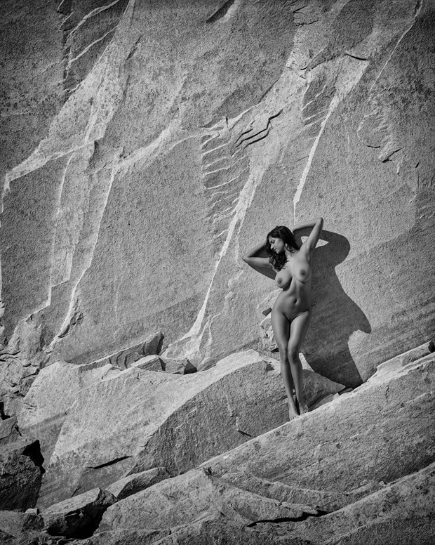 Devi   Lake Powell Artistic Nude Photo print by Photographer Dan West