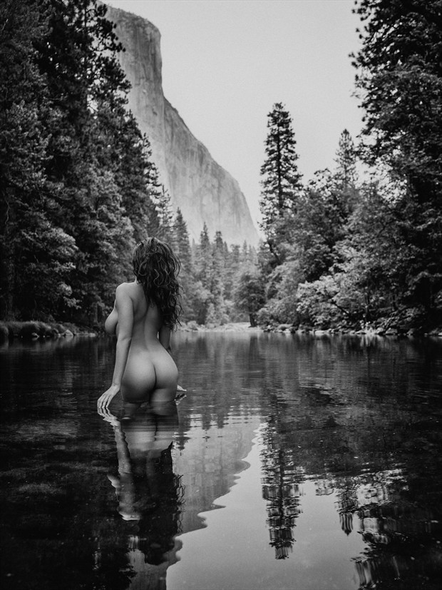 El Cap Artistic Nude Photo print by Photographer Dan West