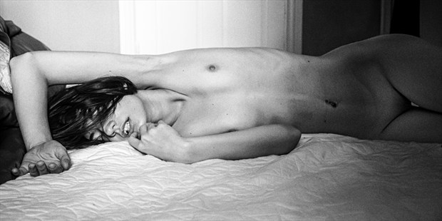 Film Noir Artistic Nude Photo print by Photographer James W