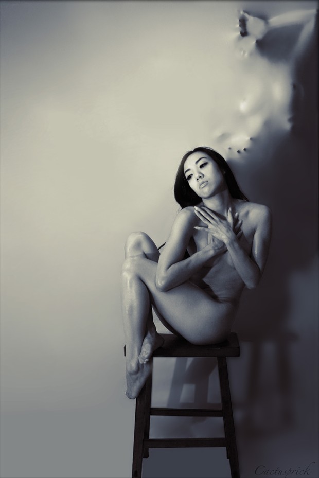 Ghost Artistic Nude Photo print by Photographer Cactusprick