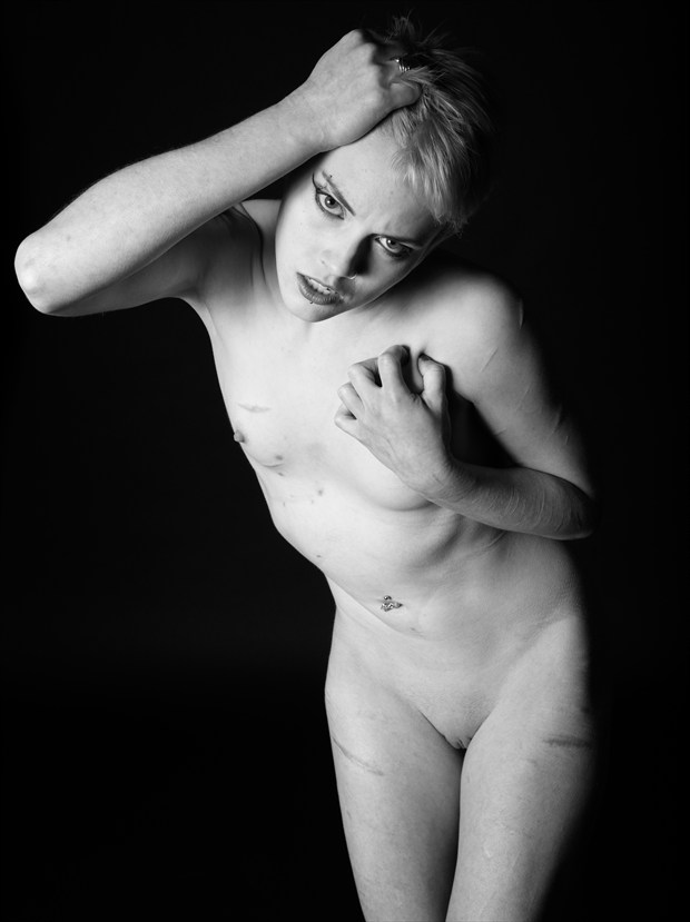 I though you cared Artistic Nude Photo print by Photographer Kaos