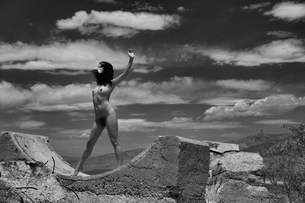 Left To Weather Artistic Nude Photo print by Photographer David Winge