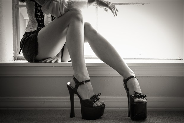 Legs Erotic Photo print by Photographer Frisson Art