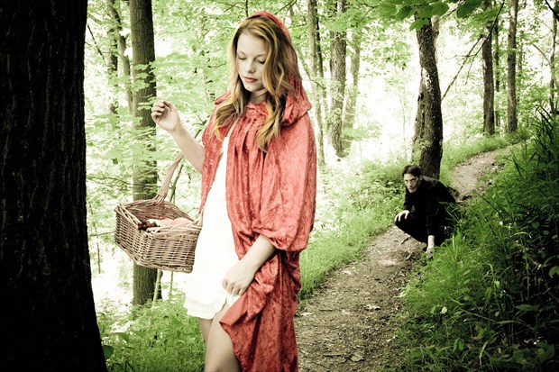 Little Red Riding Hood Cosplay Photo print by Photographer That Redhaired Girl's Photography