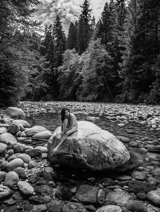 Lynn Creek Artistic Nude Photo print by Photographer Dan West