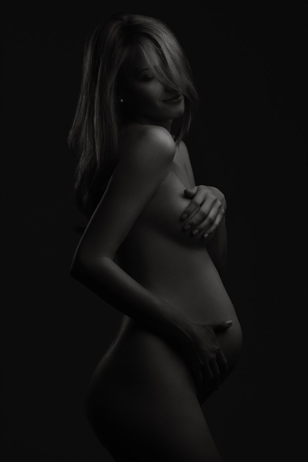 Maternity Artistic Nude Photo print by Photographer Martin Krystynek