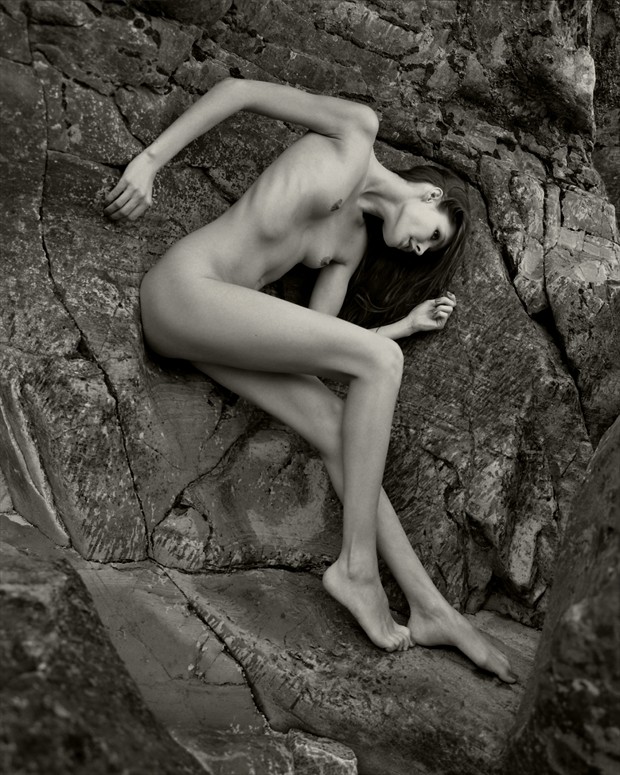 McDonald Creek Artistic Nude Photo print by Photographer Christopher Ryan