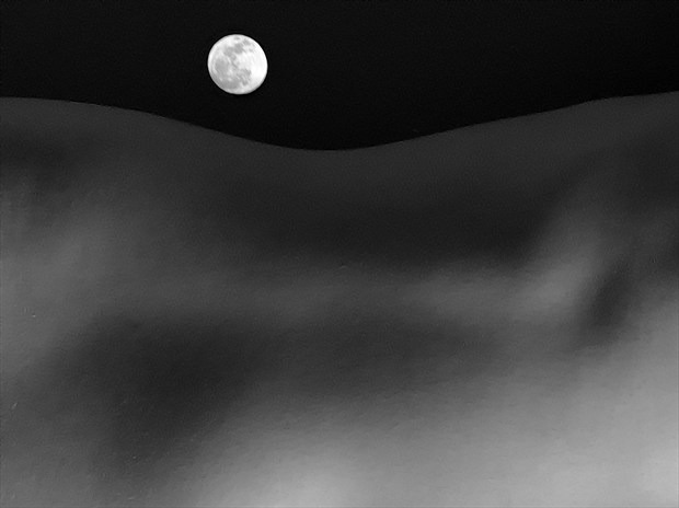 Moon Life Artistic Nude Photo print by Photographer davidfry