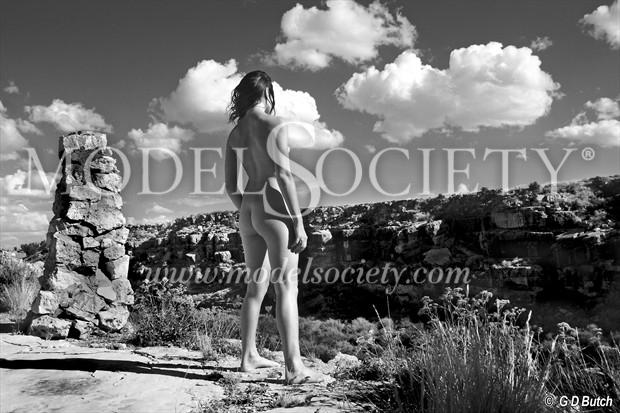 Natalia in Arizona. Artistic Nude Photo print by Photographer George Butch