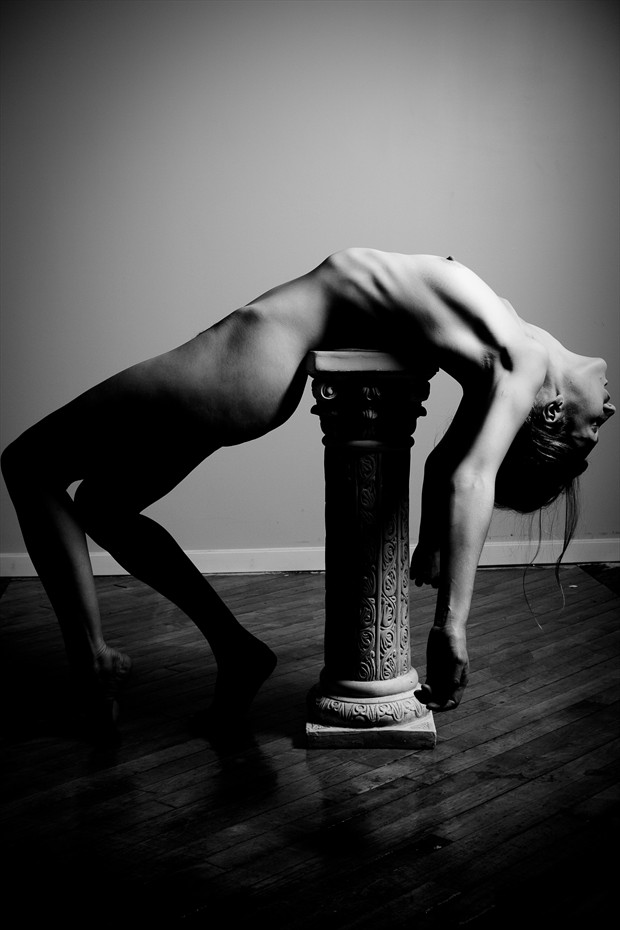 Nude On A Pedestal Artistic Nude Photo print by Photographer 3 Graces Photography