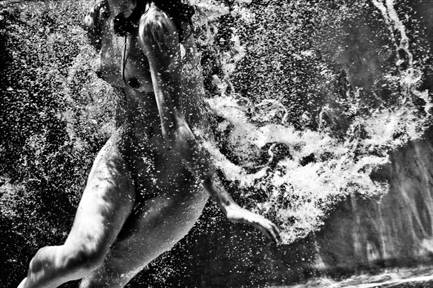 Nude in water Artistic Nude Photo print by Photographer Gunnar