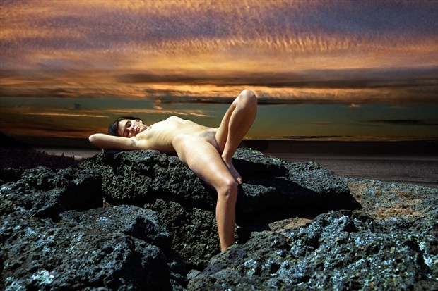 Sacrificial Virgin %23  10 Artistic Nude Photo print by Photographer Gene Newell