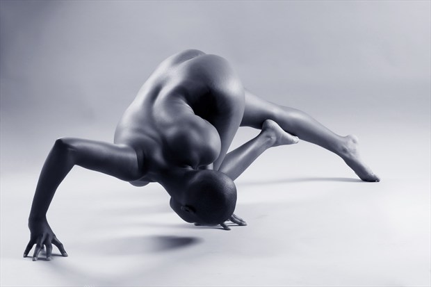 Sculptural 6104_49 Artistic Nude Photo print by Photographer Michael Cowell