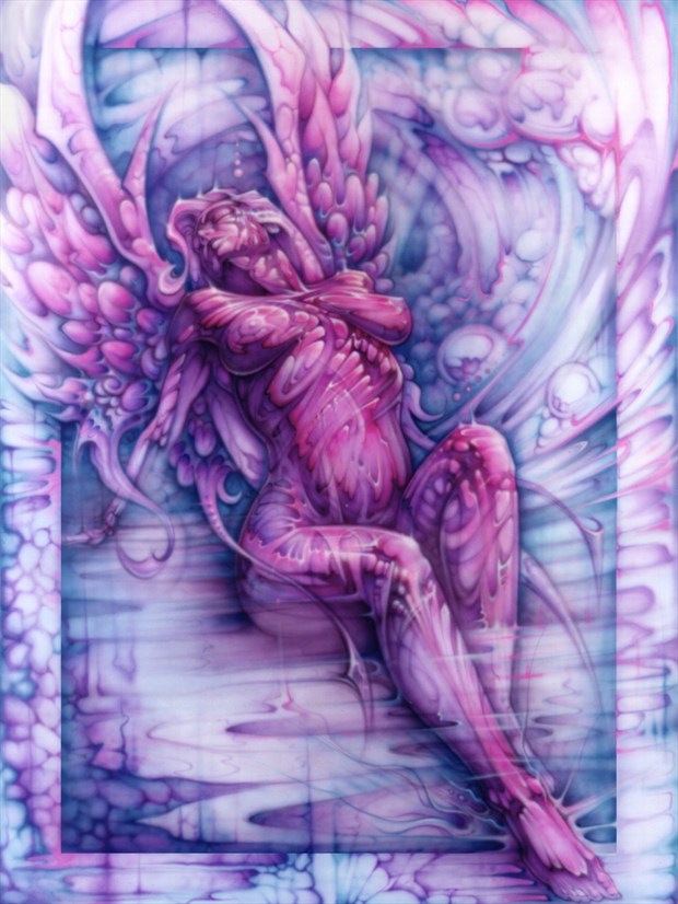Sky Artistic Nude Artwork print by Artist David Bollt