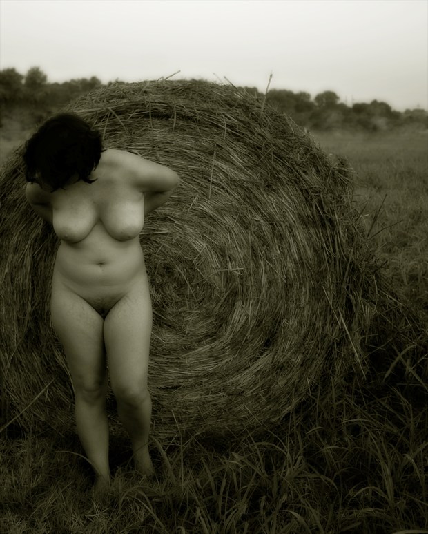The Farmers Daughter Artistic Nude Photo print by Photographer Frisson Art....