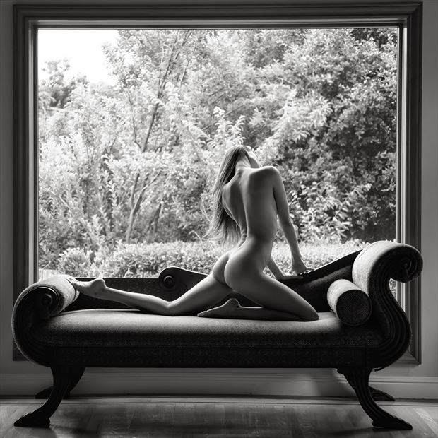The Picture Window Artistic Nude Photo print by Photographer Randall Hobbet