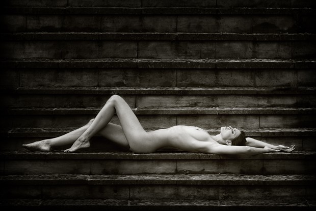 The Third Step Artistic Nude Photo print by Photographer Rossomck
