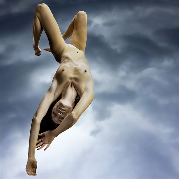 The Woman Who Fell to Earth Artistic Nude Photo print by Photographer Philip Turner