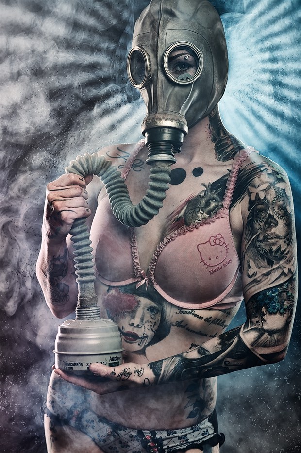 Toxic Cosplay Photo print by Photographer XaviRoStudio